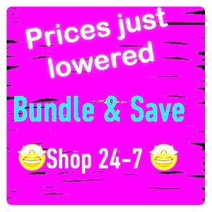Prices lowered so you can save 💕💕